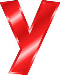 Effect Letters Alphabet red