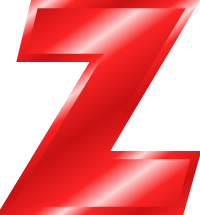 Effect Letters Alphabet red