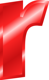 Effect Letters Alphabet red