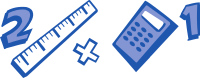 ruler and calculator