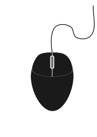 Black mouse