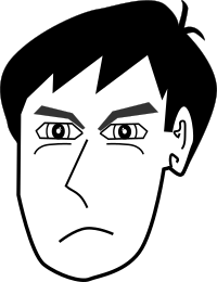 Man,Head,Toon