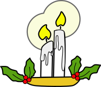 Christmas candles