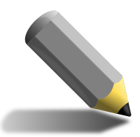 Grey pencil