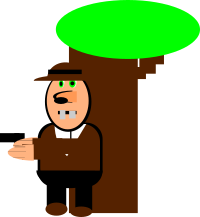 cartoon cowboy