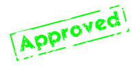 Approved Stamp