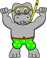 SnorkelingHippo 