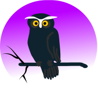 Halloween owl