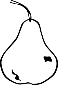 Simple Fruit Pear