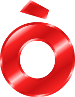 Effect Letters Alphabet red: Ò