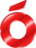 Effect Letters Alphabet red: Ó