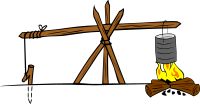 Campfires and cooking cranes