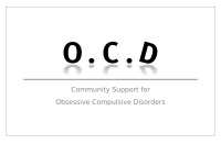 OCD Community Support Logo