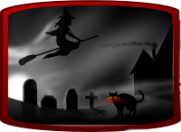 Dark spooky landscape II