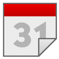Calendar file icon