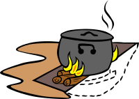 Campfires and cooking cranes