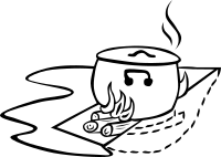 Campfires and cooking cranes