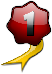 Glossy No.1 Ribbon