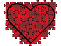 Corazon Rompecabezas 3
