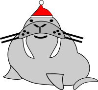 santa walrus
