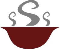 bowl of steaming soup 01