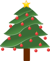 lightly decorated evergreen 01