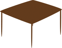 small square table 01