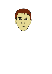 brown hair boy face mike 02