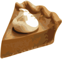Pumpkin Pie Slice