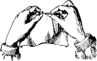 sewing hands