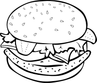 Fast Food, Lunch-Dinner, Chicken Burger