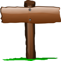 Wood Sign