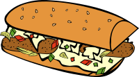 Fast Food, Breakfast, Sub Sandwich