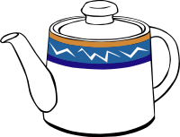 Fast Food, Drinks, Tea, Pot