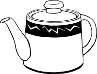 Fast Food, Drinks, Tea, Pot