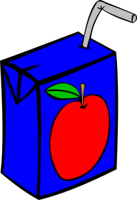 Fast Food, Drinks, Juice, Apple