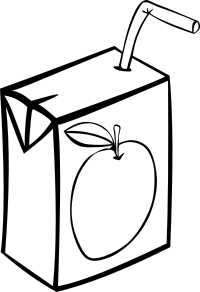 Fast Food, Drinks, Juice, Apple