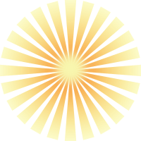 Golden Solar Rays