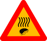 Warning old cheese