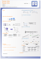 Scientific poster example