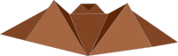 Origami bat