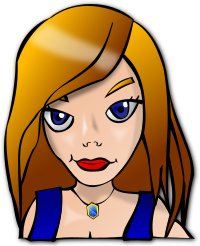 People faces girl