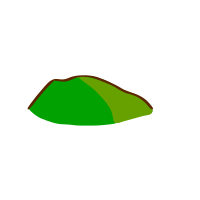 RPG map symbols: hill