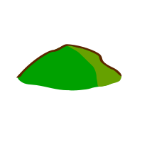 RPG map symbols: hill