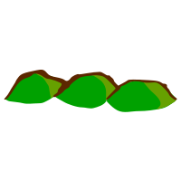 RPG map symbols: hills
