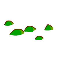 RPG map symbols: hills