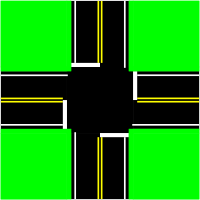 Four Way Intersection