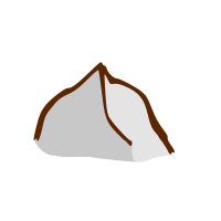 RPG map symbols: mountain