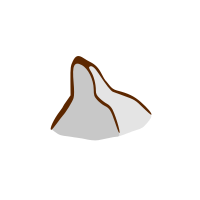 RPG map symbols: mountain