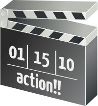 movie clapperboard